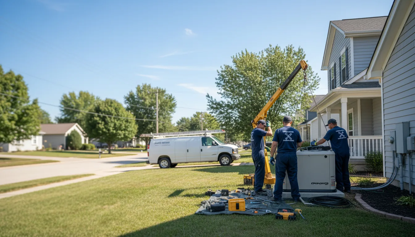 Generator Installation in Mechanicsville, IA near me